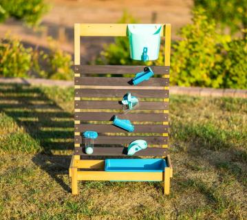 TP Toys Holz Wasserspiel Splash | Natur | 31x57x92 cm 