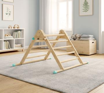 TP Toys Active Tots Holz Kletterdreieck | Pikler Dreieck | Indoor  