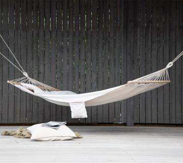 VENTURE HOME Anini | Doppel Hängematte outdoor | weiß 