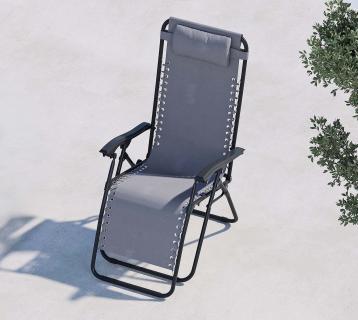Venture Home klappbarer Sonnenstuhl Vulcano 