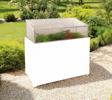 Westmann Genus 130 | Frühbeetaufsatz | Abdeckung für Hochbeet 