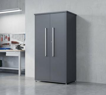 Westmann Capsa | abschließbarer Werkstatt Metallschrank | Werkzeugschrank | Anthrazit 