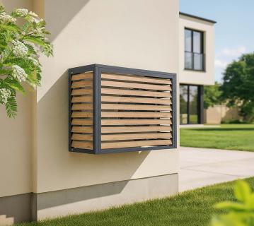 Westmann Boxa S | Verkleidung Wärmepumpe | Holzoptik  