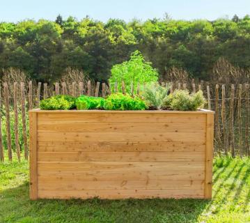 Westmann Lärchenholz Hochbeet Klassik 170 | Natur | 170x90x84 cm 