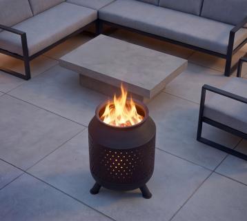 Westmann Orbis | Stahl Feuerkorb für den Garten 