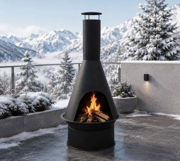 Westmann Sola | Stahl Terrassenofen für den Garten 