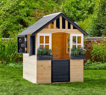 Zwerkules Lolli | Kinder Spielhaus für den Garten | Holz  