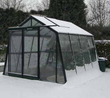 ACD Glas Gewächshaus S105H-B RAL | 371x306x237 cm 