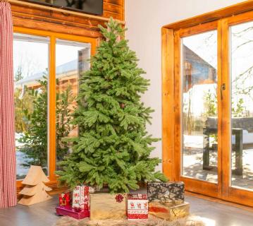 B-WARE Evergreen Künstlicher Weihnachtsbaum Roswell Kiefer | Grün | 180 cm 