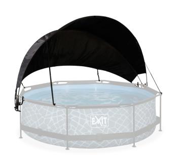 Exit Pool Sonnensegel rund | Schwarz | 175 cm 