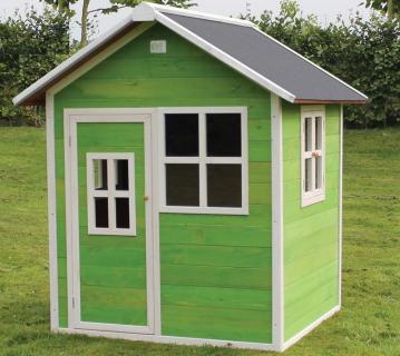 Exit Holz Spielhaus Loft 100 | Grün | 149x141x160 cm 