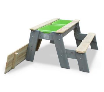 EXIT Aksent Sand, Wasser & Picknicktisch inkl. Bank und Wannen 