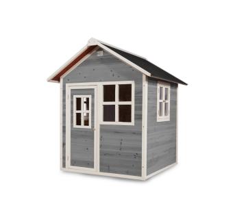Exit Holz Spielhaus Loft 100 | Grau | 149x141x160 cm 