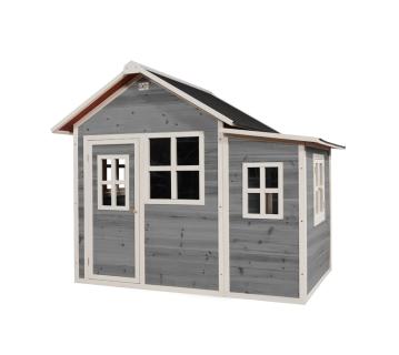 Exit Holz Spielhaus Loft 150 | Grau | 188x149x159 cm 