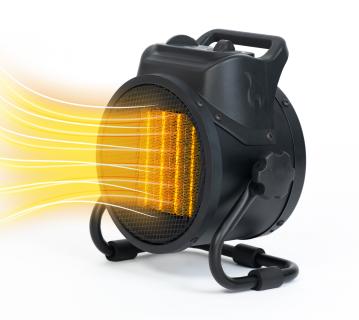 FEISTOS Keramik Heizlüfter Helios 2000 | 2000 W | 22x14x25 cm 