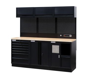 B-WARE FEISTOS Werkstatteinrichtung EOS Blackline 11 | Metall Werkstattschrank 