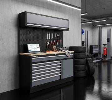 FEISTOS Werkstatteinrichtung Apollo 21 | Metall Werkstattschrank 