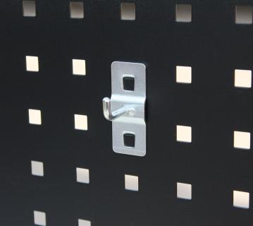 FEISTOS Werkstatteinrichtung | Werkzeughaken 35 | Zubehör für FEISTOS Werkzeugschrank | 60x25x35 mm 1er Set