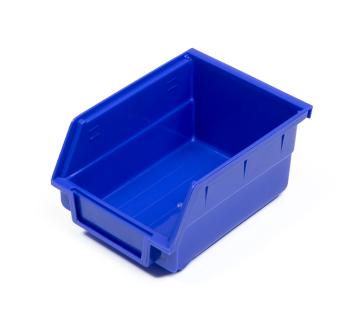 FEISTOS Werkstatteinrichtung | Sichtlagerkasten | Zubehör für FEISTOS Werkzeugschrank | Blau | 14x10,5x7,5 cm 