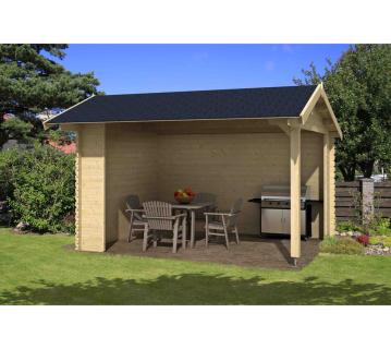 Lasita Maja Holz Gartenhaus Kirian 300 | 300x420x274 cm | 