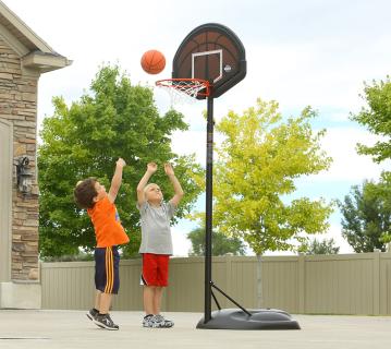Lifetime Alabama | Basketballkorb Kinder | mobil & mit Ständer | 165-225 cm 