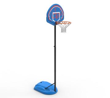 Lifetime Stahl Basketballkorb Hawaii | Schwarz/Blau | 81x229 cm |  mygardenhome
