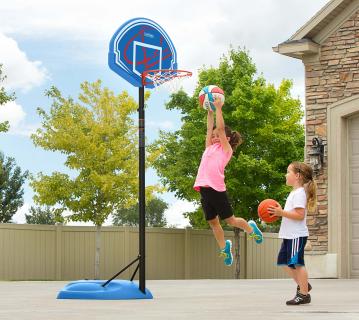 Lifetime Nebraska | Basketballkorb Kinder | mobil & mit Ständer | 167-228 cm 