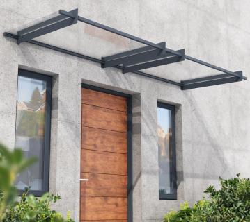 Palram - Canopia Vordach Nancy 3000 | Anthrazit | 301x94 cm 