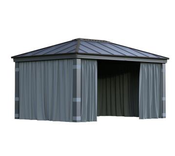 Palram - Canopia Vorhänge für Pavillon Dallas 4900 | Grau 