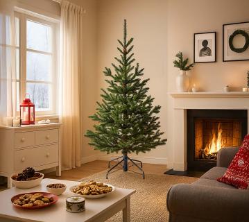 Evergreen Nobilis S | künstlicher Weihnachtsbaum mit Ständer | 150 cm 