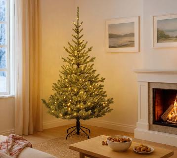 Evergreen Nobilis M+ | künstlicher Weihnachtsbaum mit Beleuchtung | 180 cm 