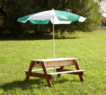 Axi Holz Sand- und Wassertisch | Braun | 80x90x56 cm 