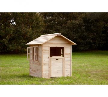 Axi Holz Kinderspielhaus Noa | Natur | 106x95x130 cm 