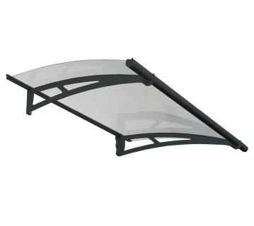 B-WARE Palram - Canopia Vordach Aquila 1500 | Anthrazit | 92x150x18 cm 