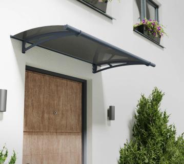Palram - Canopia Vordach Aquila 1500 | Anthrazit | 92x150x18 cm  