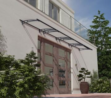 Palram - Canopia Vordach Aquila 6100 | Anthrazit | 92x600x18 cm 