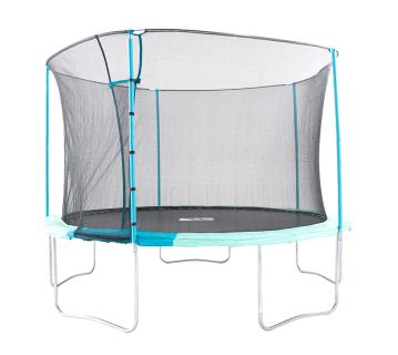 TP Toys Trampolin UP12 | Inkl. Sicherheitsnetz | Blau | Ø 366 cm 