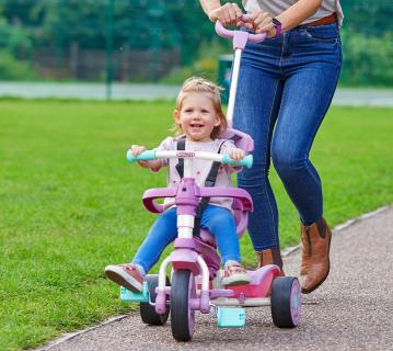 TP Toys Dreirad Einhorn 4 in 1 | Pink | 85x48x101 cm 