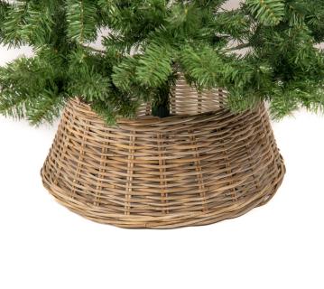 Westmann Rattan Weihnachtsbaum Rock Santa | Natur | Ø 65 cm 
