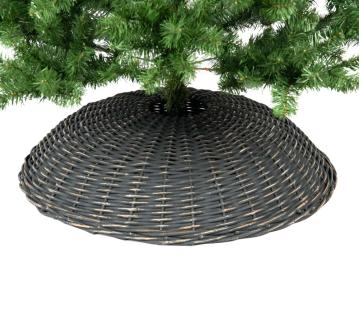 Westmann Rattan Weihnachtsbaum Rock Santa-3 | Grau | Ø 87 cm 