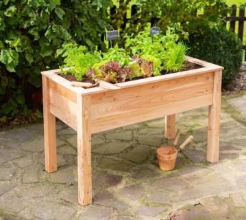 Westmann Lärchenholz Hochbeet Emily | Natur | 120x65x75 cm 