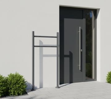 Westmann Brivo | Briefkastenständer | freistehend | Stahl in Anthrazit 