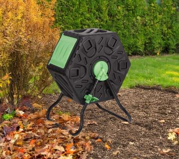 Westmann Kunststoff Trommelkomposter Humus | 60 L | 60x74x36 cm 