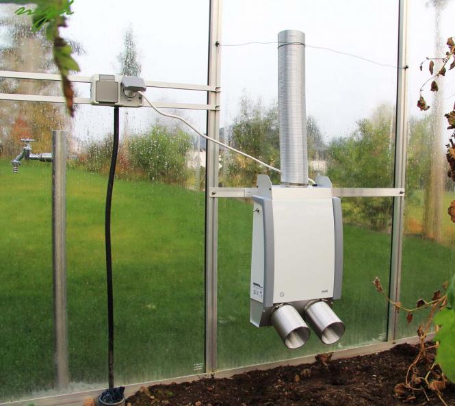 Elektrotherm 5KanalGewächshausheizung inkl. ThermostatEinstellknopf