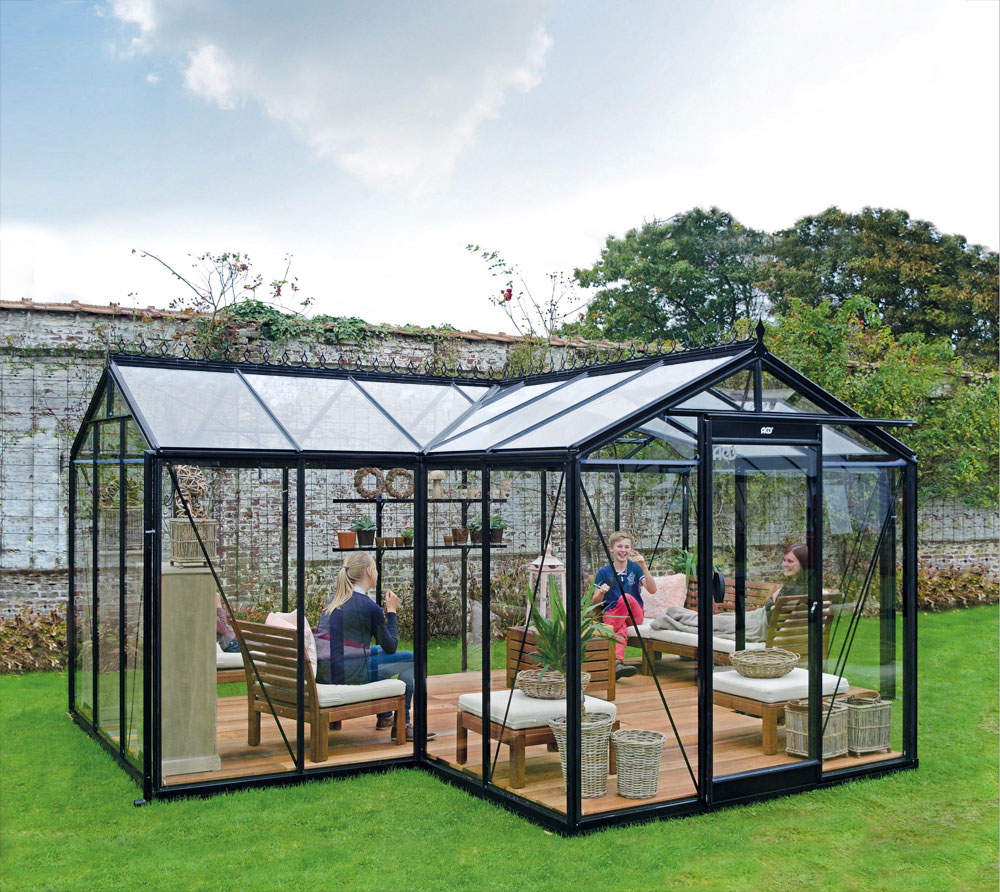 ACD Aluminium Glas Gewächshaus/Orangerie Babette mygardenhome