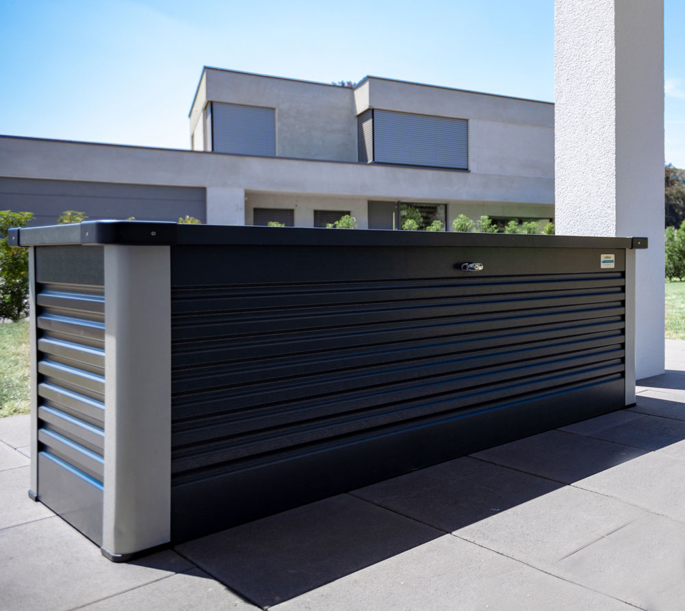 Trimetals Kissenbox Gartenbox Xxl 850l Anthrazit Mygardenhome