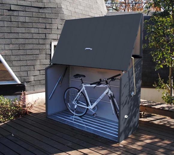Trimetals Fahrradbox, Gerätebox, Aufbewahrungsbox Sesame