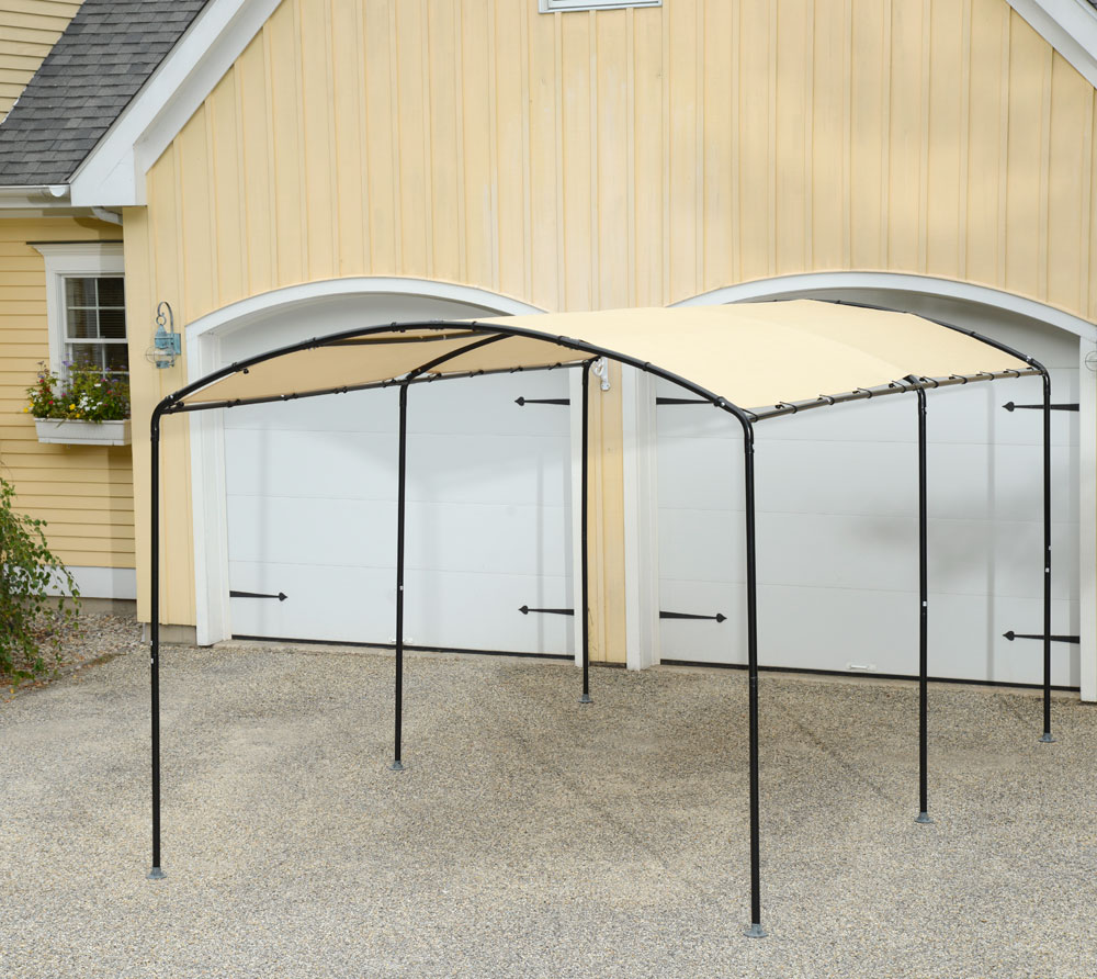 ShelterLogic Folien Carport Garage Beige 490x270x240 cm