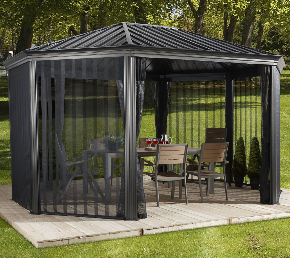 Sojag Aluminium Pavillon Gazebo Komodo 12x18 inkl. 363x546