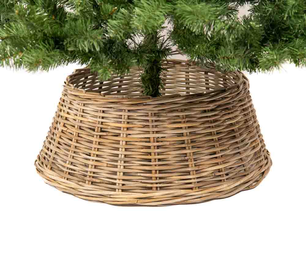 Westmann Rattan Weihnachtsbaum Rock Santa Natur Ø 65 cm mygardenhome